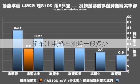 轿车油耗,轿车油耗一般多少