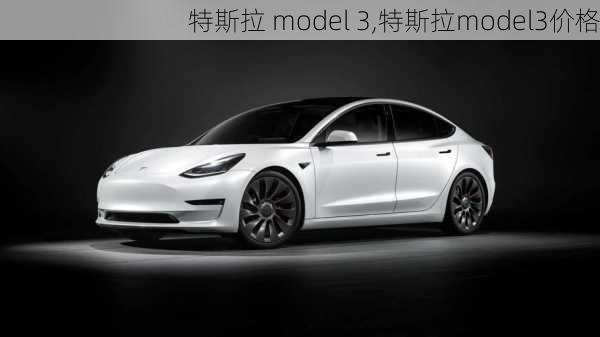 特斯拉 model 3,特斯拉model3价格